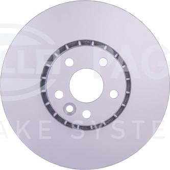 HELLA PAGID 8DD 355 129-141 - Brake Disc autospares.lv