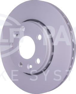 HELLA PAGID 8DD 355 129-121 - Brake Disc autospares.lv