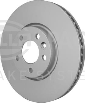 HELLA PAGID 8DD 355 129-251 - Brake Disc autospares.lv