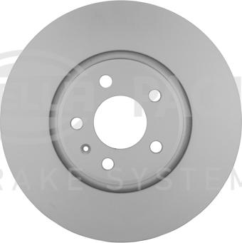 HELLA PAGID 8DD 355 129-231 - Brake Disc autospares.lv