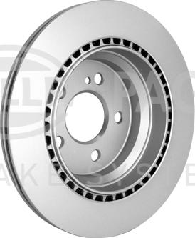 HELLA PAGID 8DD 355 129-791 - Brake Disc autospares.lv