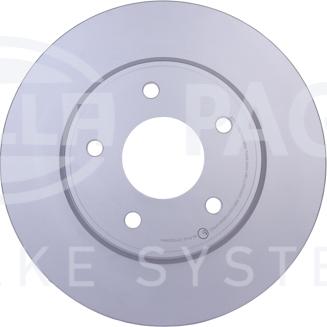 HELLA PAGID 8DD 355 125-071 - Brake Disc autospares.lv