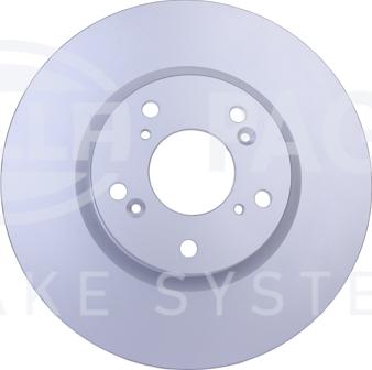 HELLA PAGID 8DD 355 125-101 - Brake Disc autospares.lv