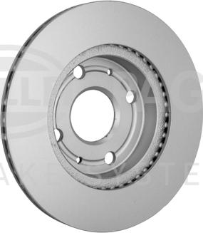 HELLA PAGID 8DD 355 126-801 - Brake Disc autospares.lv