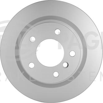 HELLA PAGID 8DD 355 120-901 - Brake Disc autospares.lv