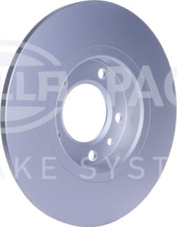 HELLA PAGID 8DD 355 120-491 - Brake Disc autospares.lv