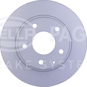 HELLA PAGID 8DD 355 120-461 - Brake Disc autospares.lv