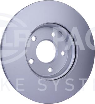 HELLA PAGID 8DD 355 128-461 - Brake Disc autospares.lv