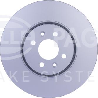 HELLA PAGID 8DD 355 128-551 - Brake Disc autospares.lv