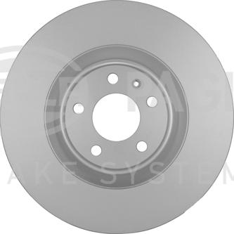 HELLA PAGID 8DD 355 128-501 - Brake Disc autospares.lv