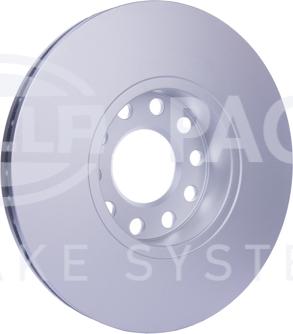 HELLA PAGID 8DD 355 128-011 - Brake Disc autospares.lv