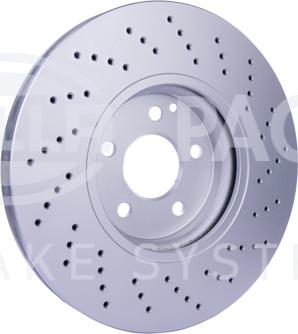 HELLA PAGID 8DD 355 128-151 - Brake Disc autospares.lv