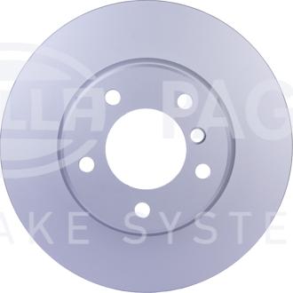 HELLA PAGID 8DD 355 128-101 - Brake Disc autospares.lv