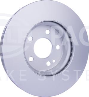 HELLA PAGID 8DD 355 128-131 - Brake Disc autospares.lv