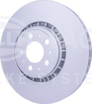 HELLA PAGID 8DD 355 128-201 - Brake Disc autospares.lv