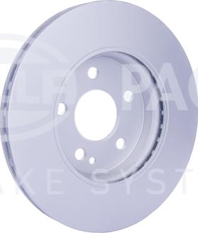 HELLA PAGID 8DD 355 128-281 - Brake Disc autospares.lv