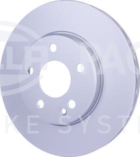 HELLA PAGID 8DD 355 128-281 - Brake Disc autospares.lv