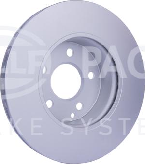 HELLA PAGID 8DD 355 128-701 - Brake Disc autospares.lv