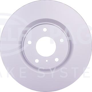 HELLA PAGID 8DD 355 128-771 - Brake Disc autospares.lv