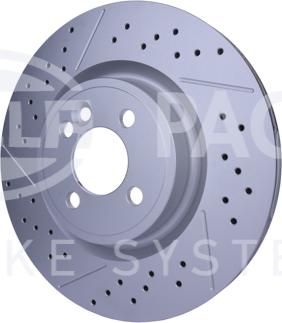 HELLA PAGID 8DD 355 123-471 - Brake Disc autospares.lv