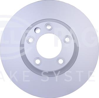 HELLA PAGID 8DD 355 123-211 - Brake Disc autospares.lv