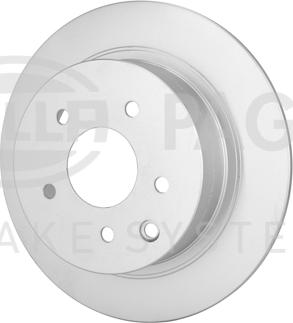 HELLA PAGID 8DD 355 122-421 - Brake Disc autospares.lv