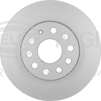 HELLA PAGID 8DD 355 122-721 - Brake Disc autospares.lv