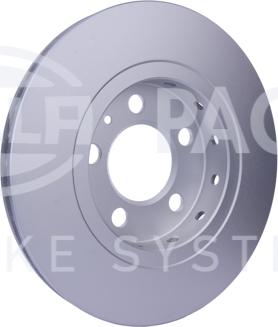 HELLA PAGID 8DD 355 127-451 - Brake Disc autospares.lv