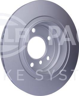 HELLA PAGID 8DD 355 127-401 - Brake Disc autospares.lv