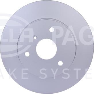 HELLA PAGID 8DD 355 127-411 - Brake Disc autospares.lv