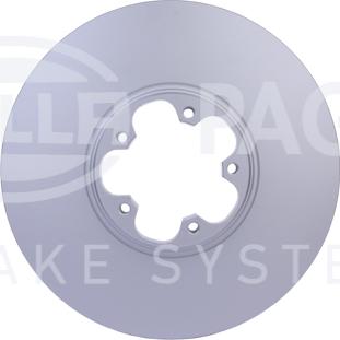 HELLA PAGID 8DD 355 127-541 - Brake Disc autospares.lv