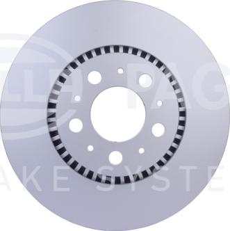 HELLA PAGID 8DD 355 127-531 - Brake Disc autospares.lv