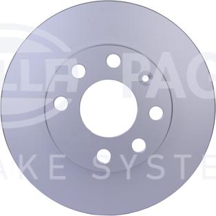 HELLA PAGID 8DD 355 127-001 - Brake Disc autospares.lv