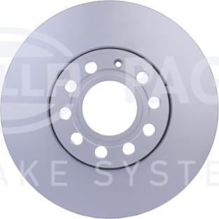 HELLA PAGID 8DD 355 127-081 - Brake Disc autospares.lv