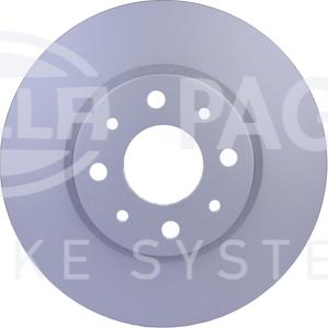 HELLA PAGID 8DD 355 127-151 - Brake Disc autospares.lv