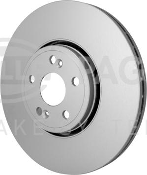 HELLA PAGID 8DD 355 127-891 - Brake Disc autospares.lv