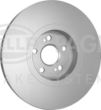 HELLA PAGID 8DD 355 127-891 - Brake Disc autospares.lv