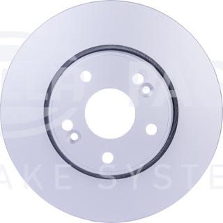 HELLA PAGID 8DD 355 127-861 - Brake Disc autospares.lv