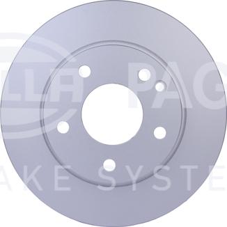 HELLA PAGID 8DD 355 127-361 - Brake Disc autospares.lv