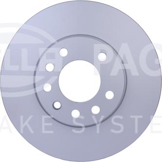 HELLA PAGID 8DD 355 127-381 - Brake Disc autospares.lv