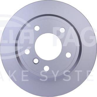 HELLA PAGID 8DD 355 127-271 - Brake Disc autospares.lv