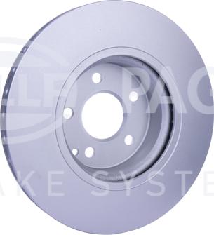 HELLA PAGID 8DD 355 127-771 - Brake Disc autospares.lv