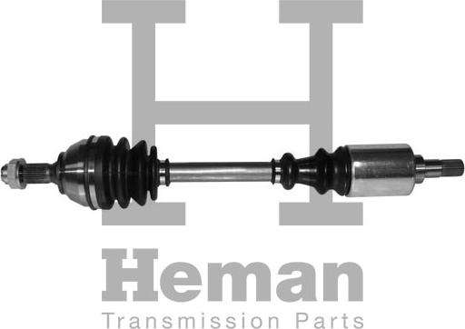 HEMAN TD70510 - Drive Shaft autospares.lv