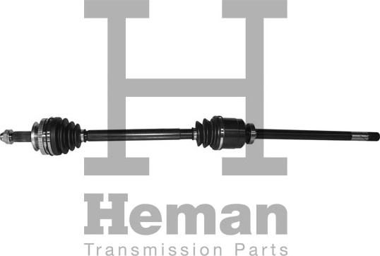 HEMAN TD71530 - Drive Shaft autospares.lv