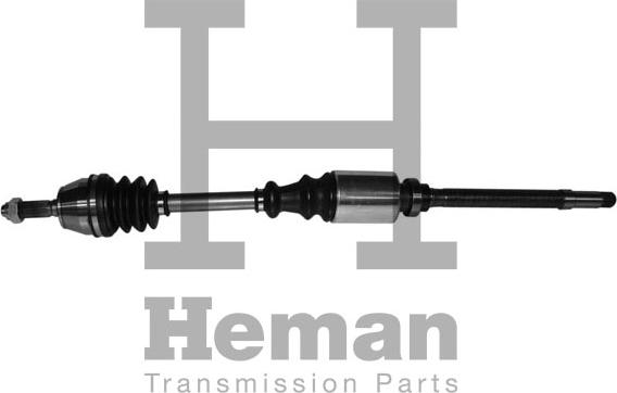 HEMAN TD71660 - Drive Shaft autospares.lv