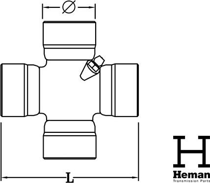 HEMAN TX00070 - Flexible disc, propshaft joint autospares.lv