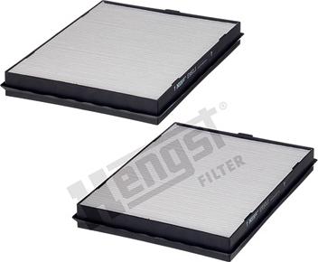 Hengst Filter E960LI-2 - Filter, interior air autospares.lv