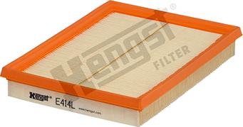 Hengst Filter E414L - Air Filter, engine autospares.lv