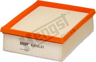 Hengst Filter E410L01 - Air Filter, engine autospares.lv