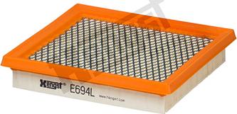 Hengst Filter E694L - Air Filter, engine autospares.lv